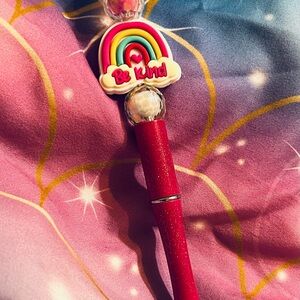 Be Kind Rainbow Kids Pen - Red
